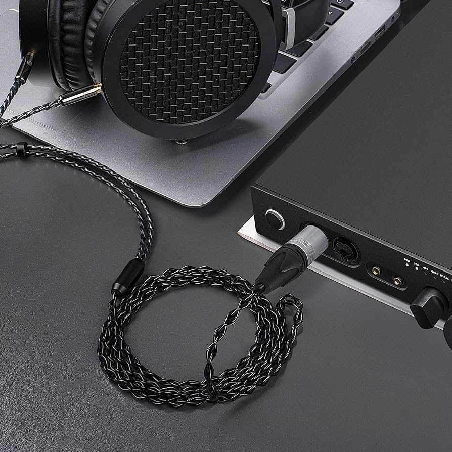 Amazon | Linkidea アップグレード 6N オーディオ ケーブル、HIFIMAN